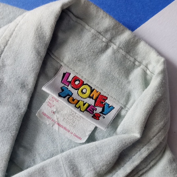 Vintage 1992 Looney Tunes Button Up Shirt Unisex