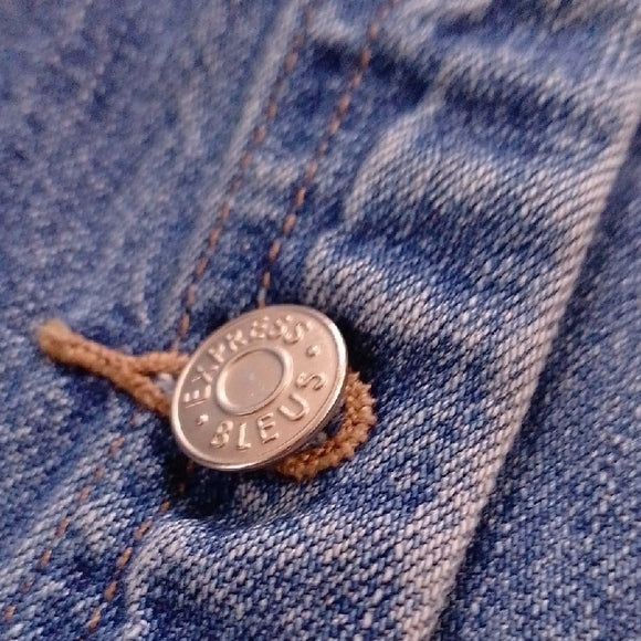 Vintage '90s Express Blues Denim Jacket