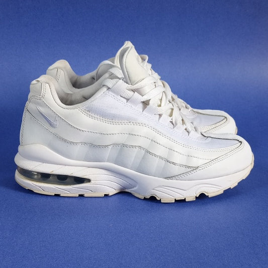 Nike Air Max 95 White Metallic Silver (GS) 905348-104