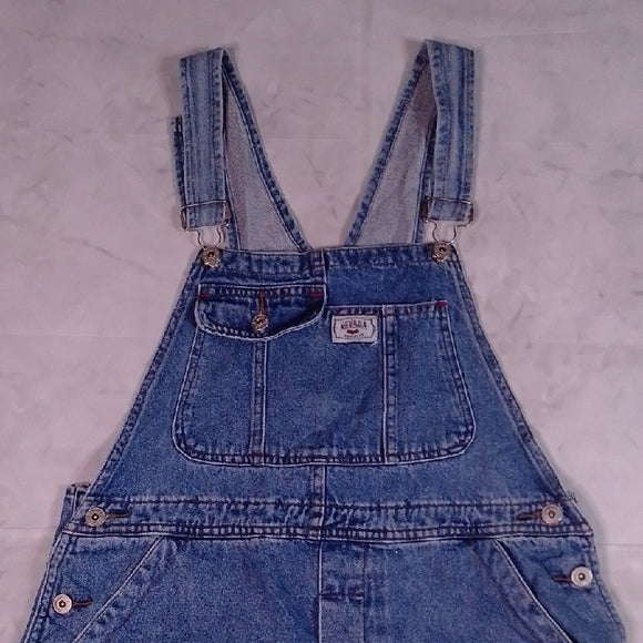 Vintage 90s NEVADA Blue Denim Overalls Workwear UNISEX