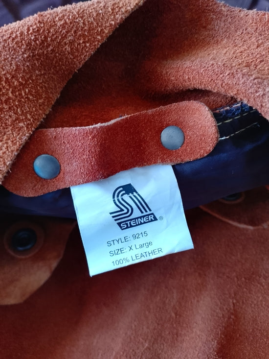 STEINER Suede/Leather Orange Workwear Welding Jacket
