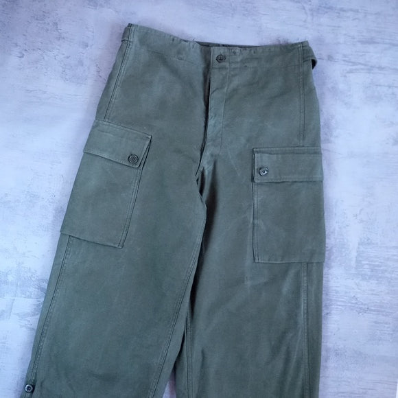 VINTAGE 1971 MILITARY ARMY DUTCH KL Seyntex 1971 78-80 PANTS