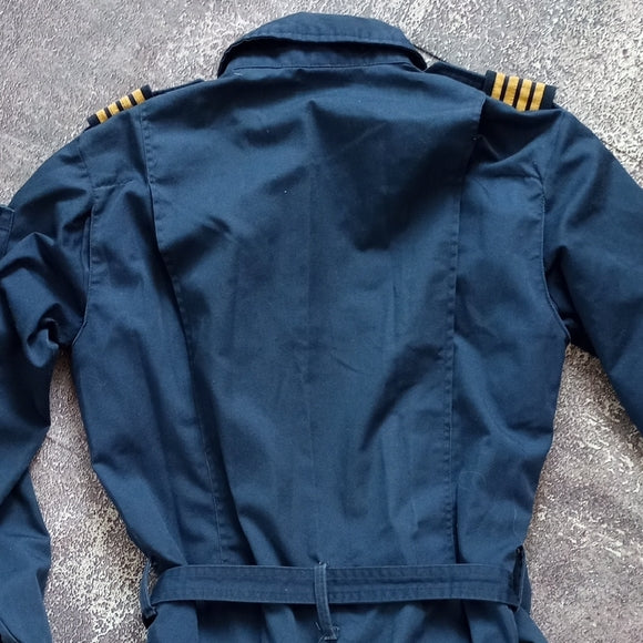 Vintage 90s Air Inuit LTD. Pilots Outfit Civilian Pilot Work Wear FLIGHT SUIT