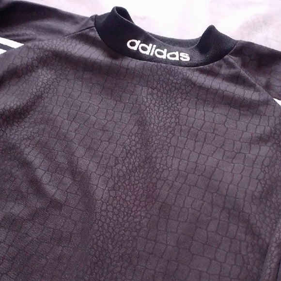 VINTAGE ADIDAS LIZARD PRINT SOCCER GOALIE JERSEY