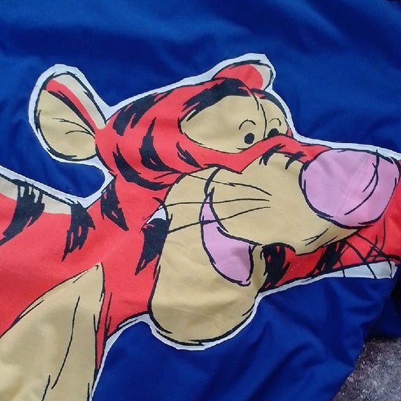 Vintage Custom Tigger Upcycle Winter Jacket Winnie The Pooh