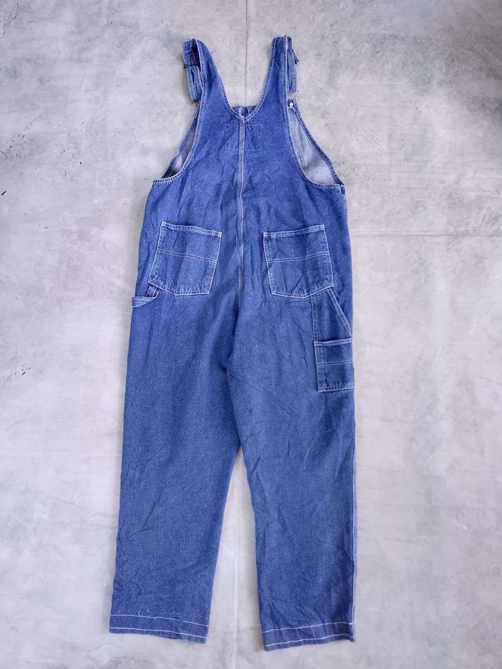 Vintage 90s Denim Overalls Workwear BLUE GUIDE GEAR