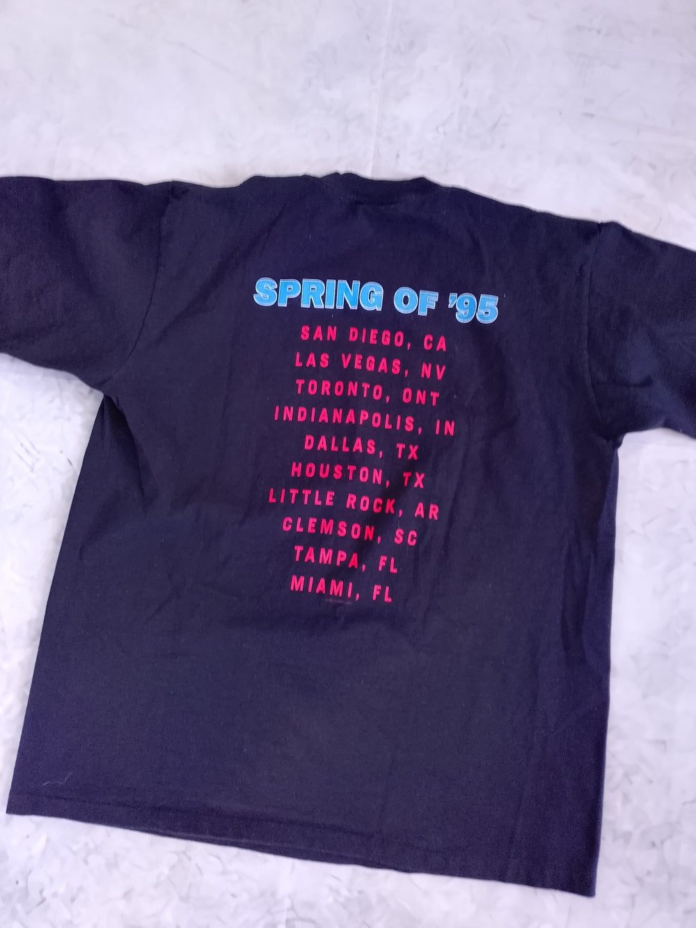 Vintage Elton John Billy Joel Spring Of ‘95 Tour Concert Shirt Single Stitch