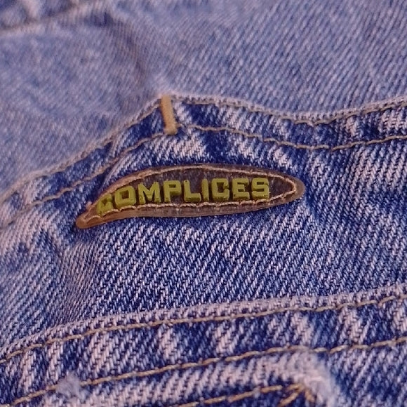Vintage 90s COMPLICES Denim Overalls Workwear