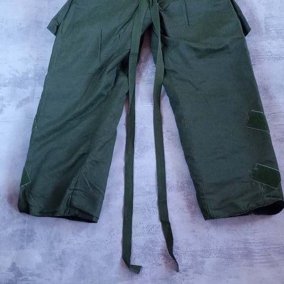 VINTAGE British Army Green NBC Pants Trousers Chemical Protective Suit Military