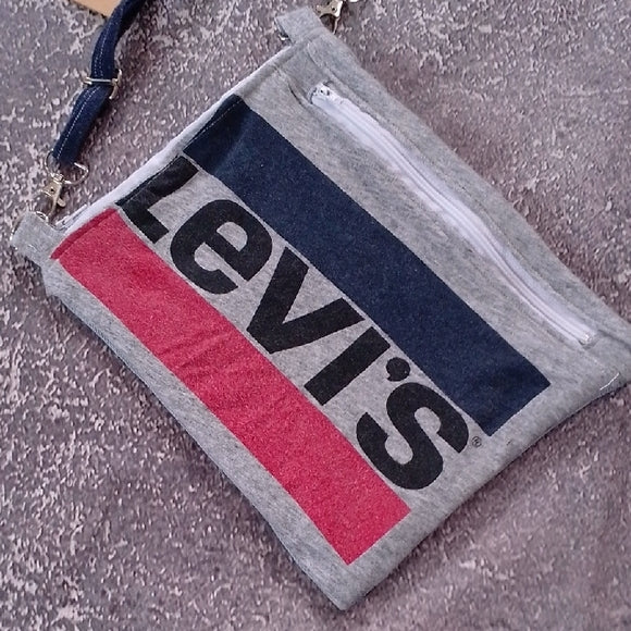 One-of-a-Kind Reworked Levi’s Crossbody Bag – Unisex 512s