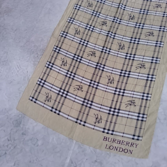 Burberry London Plaid Scarf Classic Nova Check 60” Designer Scarf