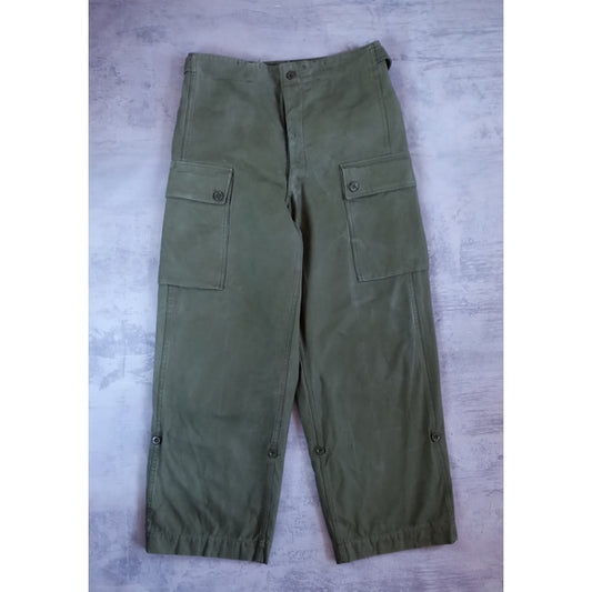 VINTAGE 1971 MILITARY ARMY DUTCH KL Seyntex 1971 78-80 PANTS