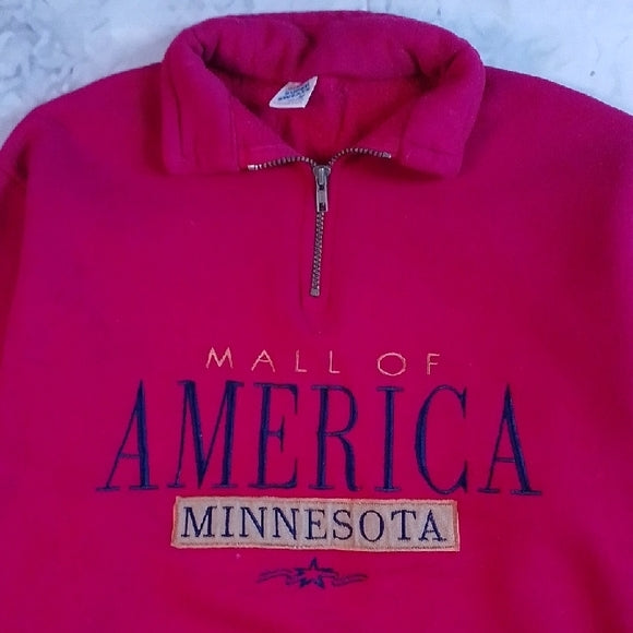 Vintage 90s Mall Of America Minisota Sweater UNISEX JERZEES SUPER SWEAT