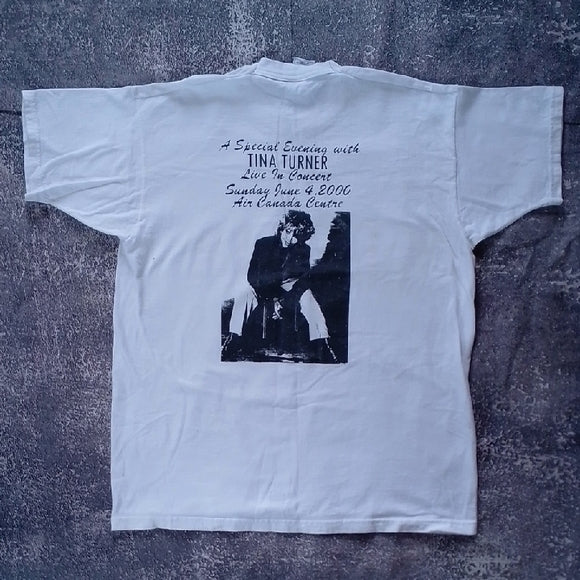 RARE VINTAGE 2000 Special Evening With TINA TURNER Air Canada Center Concert Tee