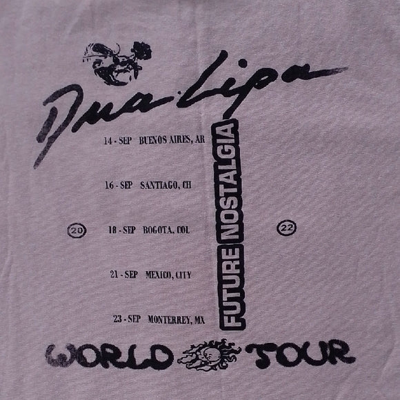 DUA LIPA WORLD TOUR 2022 FUTURE NOSTALGIA  Band T-SHIRT