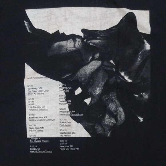 Massive Attack MEZZANINE XXI BLACK 2019 TOUR T-SHIRT