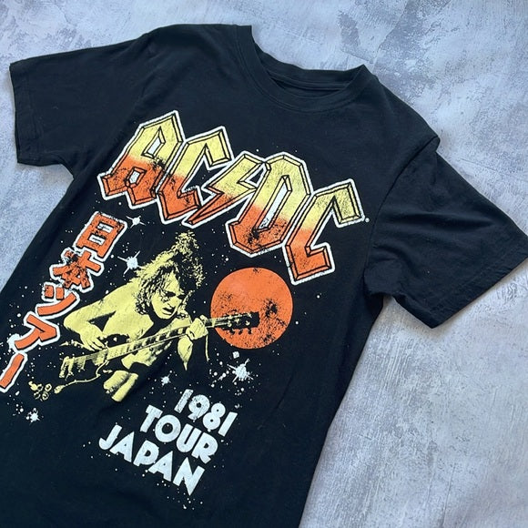 REMAKE ACDC 1981 Tour Japan ANGUS T-Shirt