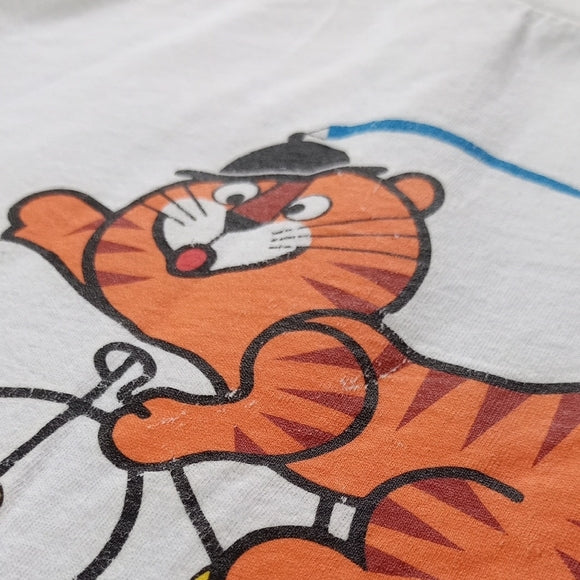 Vintage 1983 Korea Seoul Olympics Mascot Hodori Single Stitch T-Shirt
