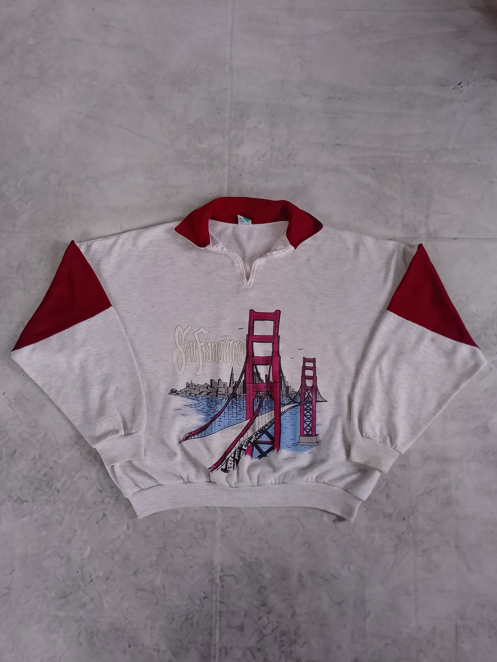 Vintage 1995 San Francisco Graphic Pullover Sweater UNISEX