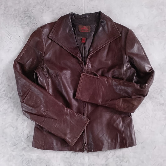 Vintage 90s Danier Italian Leather Jacket