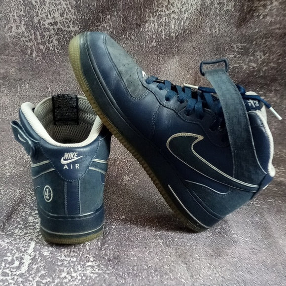 NIKE AIR FORCE 1 MID BLUE (2006) - 306352-442 SIZE 11