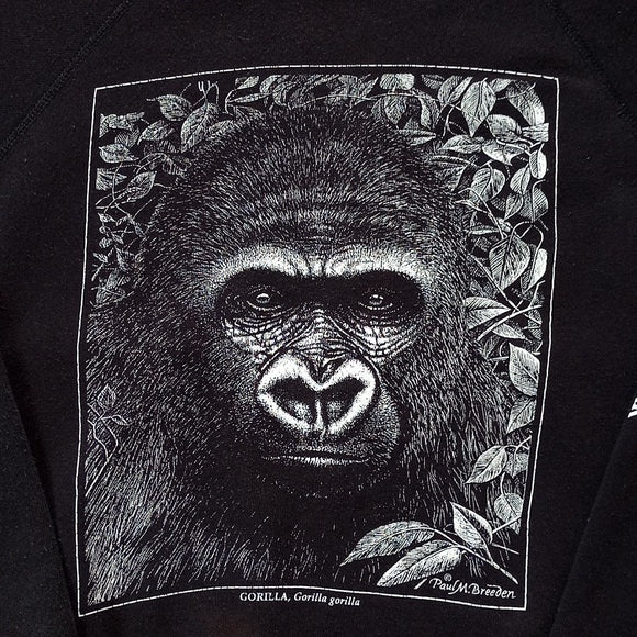Vintage 90s Gorilla North Carolina Zoological Park Sweater Unisex