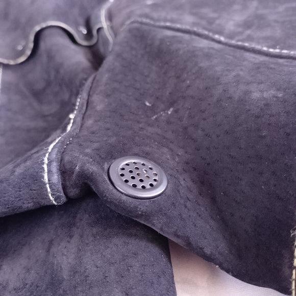 Caiman 3029 Black Boarhide Pigskin Welding Jacket