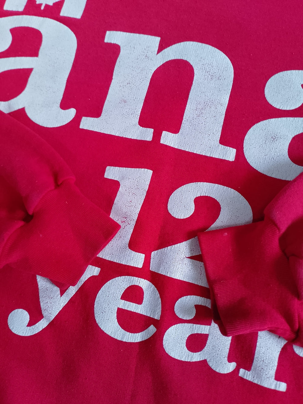 Vintage 1992 AOP Canada 125 Years Graphic Sweatshirt
