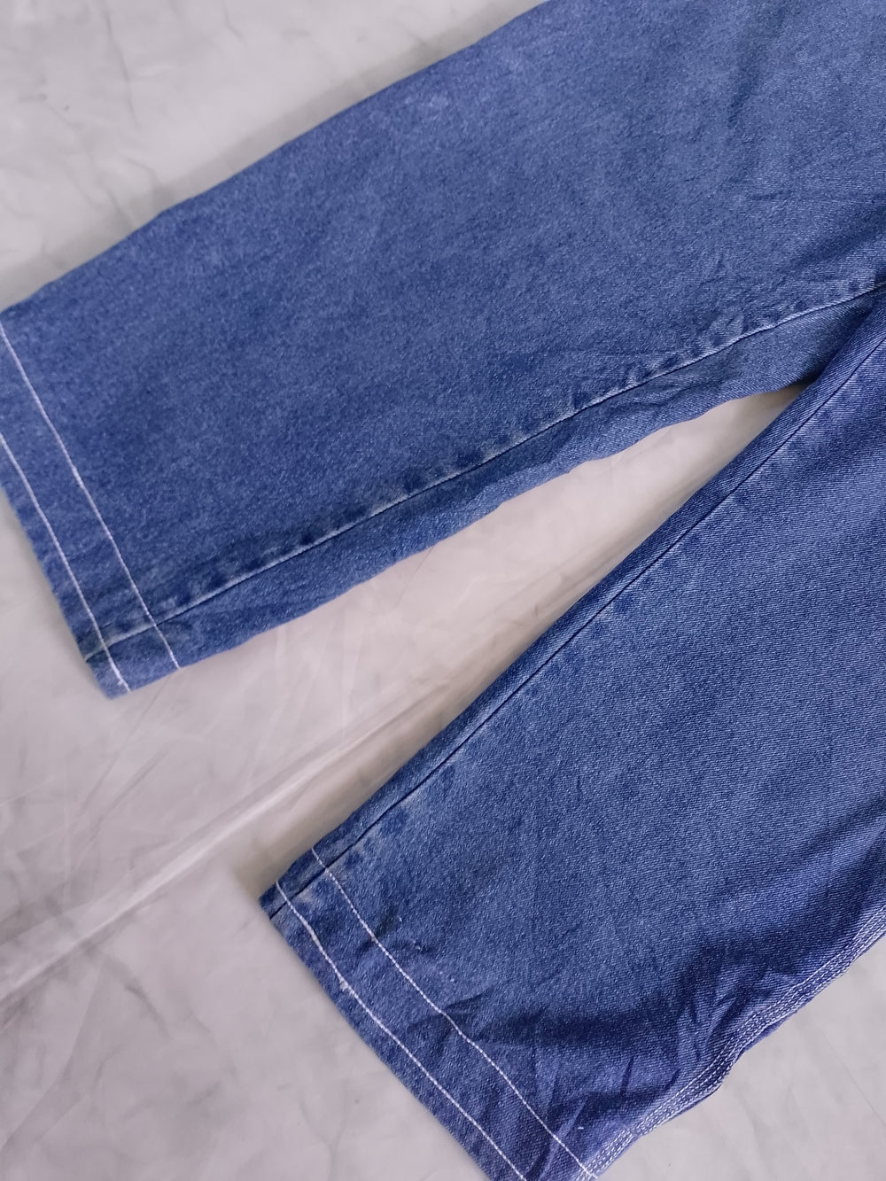 Vintage 90s Denim Overalls Workwear BLUE GUIDE GEAR
