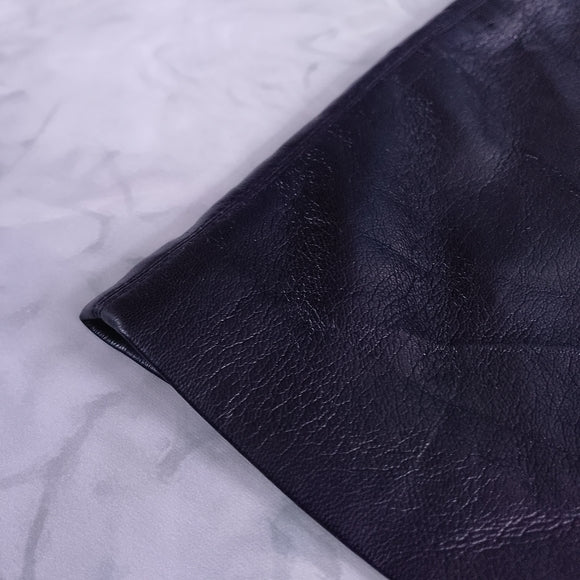 WILFRED Faux Leather Skirt