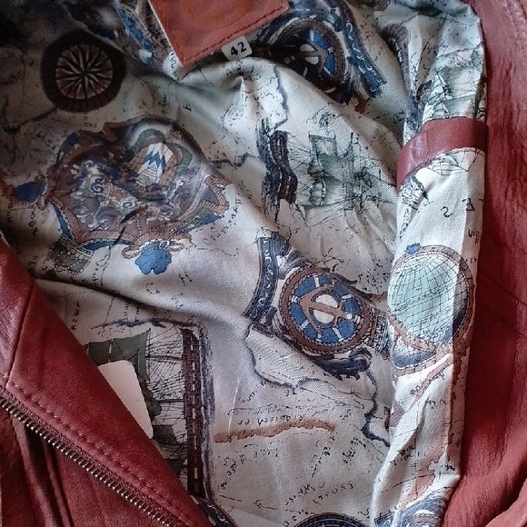 Vintage Brown Leather Jacket The Olde Hide House