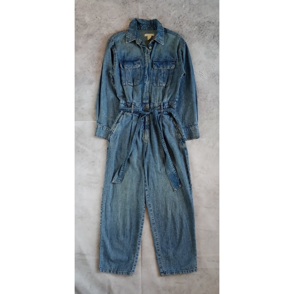 WOMEN'S DENIM JUMPSUIT H&M