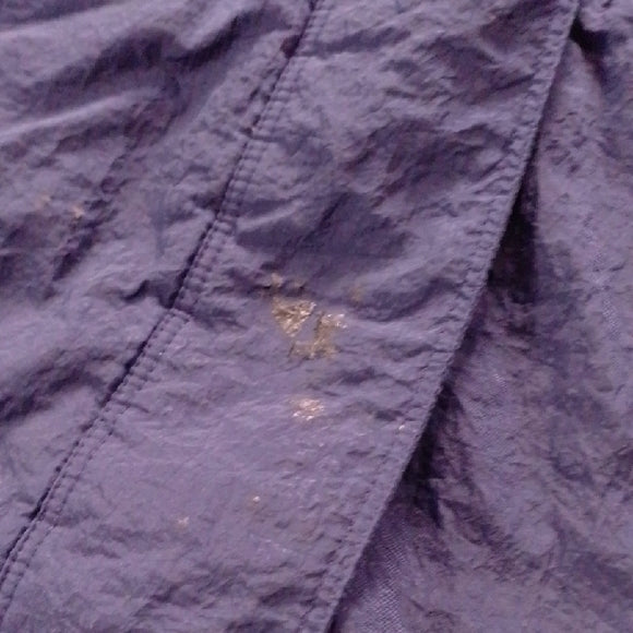 Vintage 90s NIKE Navy and White Sleeveless Vest Jacket