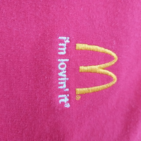 2003 McDonalds I'm Lovin' It  Polo T-Shirt