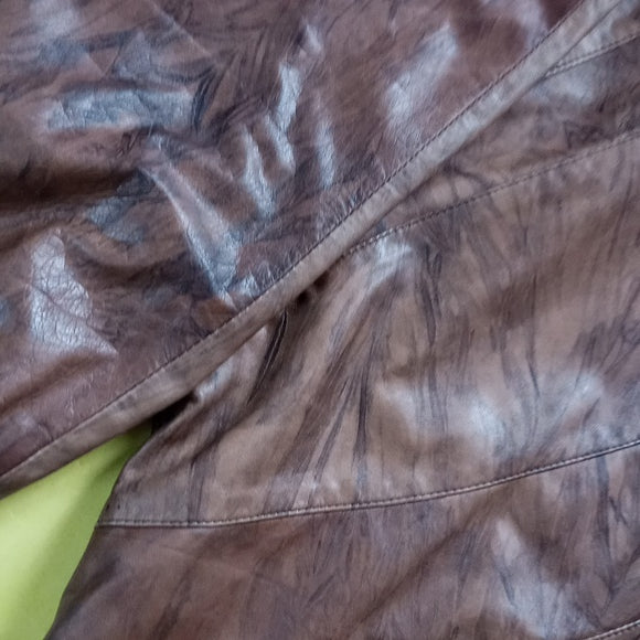 Vintage Afrika Kueros Argentinian Leather Jacket