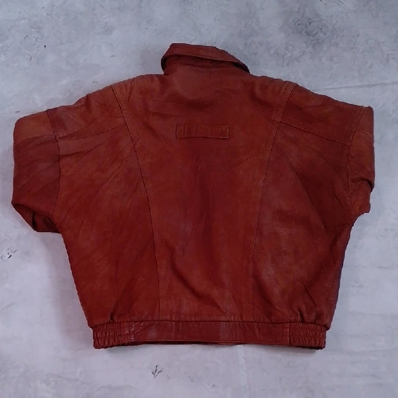 Vintage Brown Leather Jacket The Olde Hide House