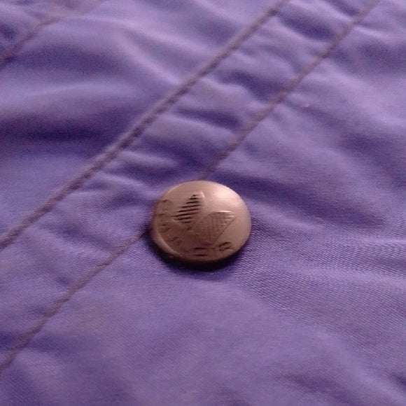 Vintage 90s COULOUR Colourblock SKI Jacket in Red and Blue UNISEX