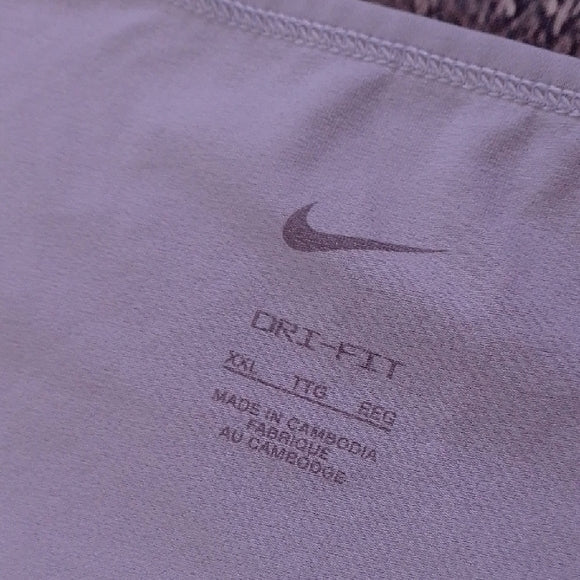 Nike Grey Sleeveless Top with Black Swoosh