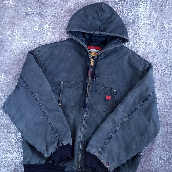 Vintage Tough Duck Distressed Traditional Carhart Style Jacket