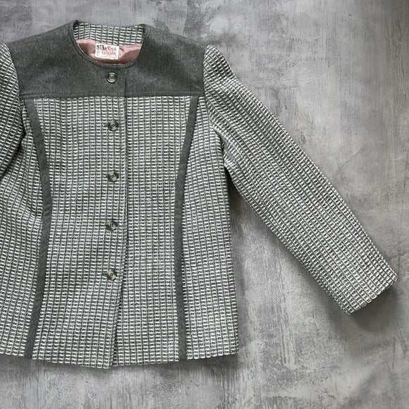 Vintage 70s Mister Leonard By Len Wasser Wool Button-Up Jacket