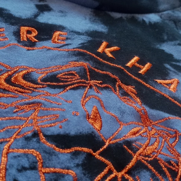 Disney Shere Khan I Make My Own Rules Tie Dye Embroidered T-Shirt Jungle Book