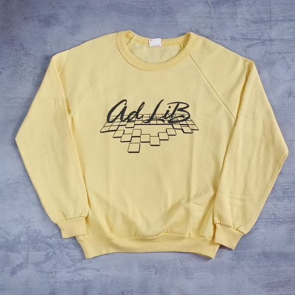 Vintage 80s AD LiB Graphic Crewneck Sweater UNISEX