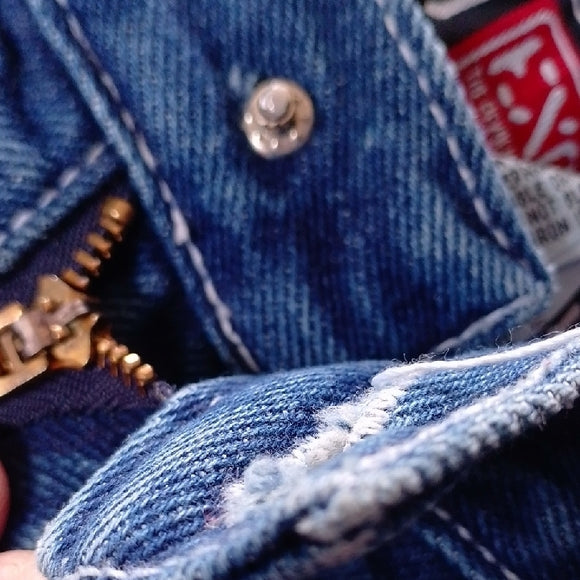 Vintage Y2K EXCO DENIM BIG BAGGY JEANS WIDE