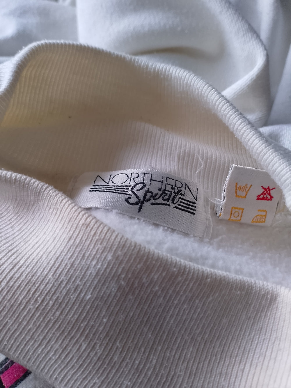 Vintage 90s Funky Geometric Abstract NORTHERN SPIRIT Crewneck