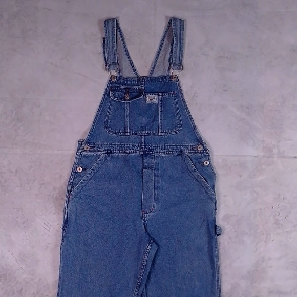 Vintage 90s NEVADA Blue Denim Overalls Workwear UNISEX