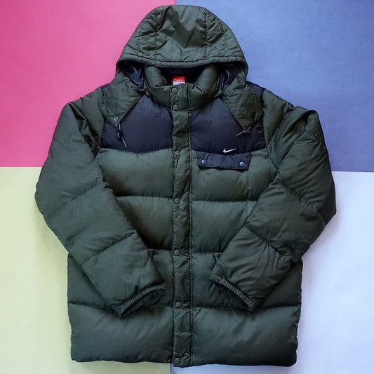 Nike Goose Down Puffer Jacker With Detachable Hood The Athletic Department