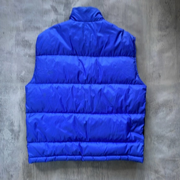 Vintage Mobius Goose Down Big Blue Puffer Vest UNISEX