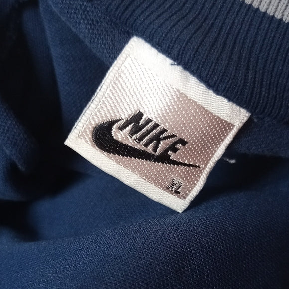 RARE Vintage 80s Pro Club International Nike Blue Track Jacket