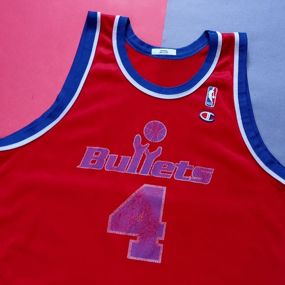 Vintage 1990s NBA Chris Webber Washington Bullets Jersey