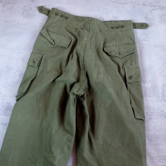 VINTAGE 1971 MILITARY ARMY DUTCH KL Seyntex 1971 78-80 PANTS